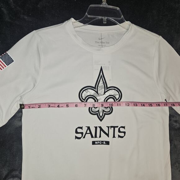 Nike New Orleans Saints Shirt Team Apparel Salute To Service Size Large 14/16 - Picture 7 of 8